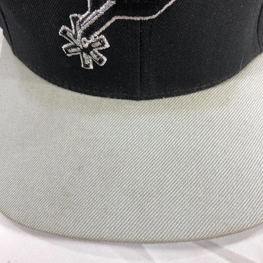 Mitchell & Ness San Antonio Spurs Snapback Hat Hardwood Classics Retro Cap OSFM - Picture 4 of 12